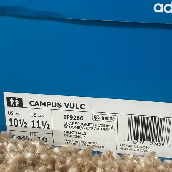 Adidas Campus M/10.5 With Box 100% Authentic—Best Offer Welcome - Picture 11 of 11